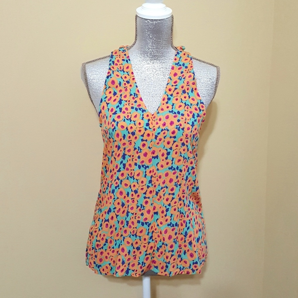 🔮SPLENDID FLORAL HALTER TOP